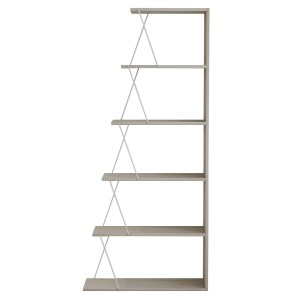 70445 ΒΙΒΛΙΟΘΗΚΗ ΜΕΛΑΜΙΝΗΣ MINI TARS SONOMA ΛΕΥΚΟ HM2241.11 65x22-24x146Υεκ.