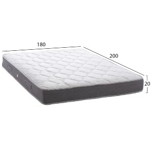 70495 ΣΤΡΩΜΑ DREAMTOPIA ΣΕΙΡΑ LULLABY ALOE VERA HM655.180-200 BONNELL SPRING 180x200 εκ.