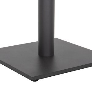 70525 ΒΑΣΗ ΤΡΑΠΕΖΙΟΥ ΜΕΤΑΛΛΙΚΗ ΓΚΡΙ ΜΑΤ 46Χ46Χ72Yεκ. ΜΕ ΣΤΑΥΡΟ 46Χ46 ΚΑΙ ΡΕΓΟΥΛΑΤΟΡΟΥΣ HM438.20