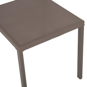 70532 ΚΑΡΕΚΛΑ ΑΛΟΥΜΙΝΙΟΥ ΣΑΜΠΑΝΙ ΜΕ RATTAN & TEXTLINE HM5921.03 46x55,5x83 εκ.