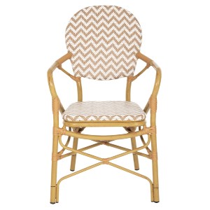 70619 ΠΟΛΥΘΡΟΝΑ ΑΛΟΥΜΙΝΙΟΥ BAMBOO LOOK ΦΥΣΙΚΟ - ΛΕΥΚΟ HM5928.03 55x58x95 εκ.