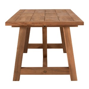 70630 ΤΡΑΠΕΖΙ ΤΡΑΠΕΖΑΡΙΑΣ HM7922 RECYCLED TEAK ΣΕ ΦΥΣΙΚΟ ΧΡΩΜΑ 200X100X75Yεκ.