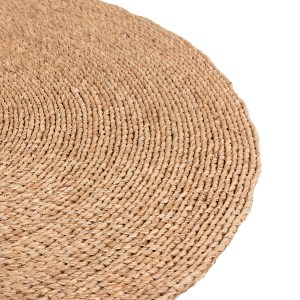 70730 ΧΑΛΙ ΣΤΡΟΓΓΥΛΟ CRATER HM7847 MENDONG GRASS ΣΕ ΦΥΣΙΚΟ ΧΡΩΜΑ Φ100 εκ.