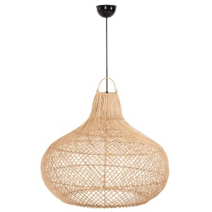 70737 ΦΩΤΙΣΤΙΚΟ ΟΡΟΦΗΣ ΚΡΕΜΑΣΤΟ HM7860 ΦΥΣΙΚΟ RATTAN ΣΕ ΦΥΣΙΚΟ ΧΡΩΜΑ Φ54x46-141Υεκ.