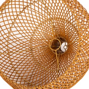 70753 ΦΩΤΙΣΤΙΚΟ ΟΡΟΦΗΣ ΚΡΕΜΑΣΤΟ HM7881 RATTAN ΣΕ ΦΥΣΙΚΟ ΧΡΩΜΑ Φ41x137Υεκ.