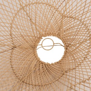 70768 ΦΩΤΙΣΤΙΚΟ ΟΡΟΦΗΣ ΚΡΕΜΑΣΤΟ HM7879.02 RATTAN ΣΕ ΦΥΣΙΚΟ ΧΡΩΜΑ Φ80x31-40Υ εκ.