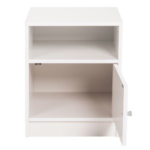 70839 ΚΟΜΟΔΙΝΟ ΜΕΛΑΜΙΝΗΣ MALORY HM2205.05 ΛΕΥΚO 40x40x50Yεκ.