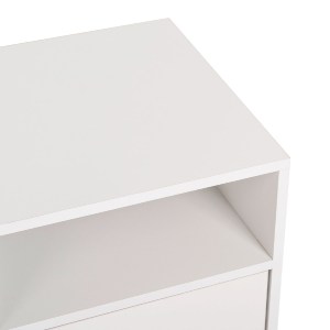 70839 ΚΟΜΟΔΙΝΟ ΜΕΛΑΜΙΝΗΣ MALORY HM2205.05 ΛΕΥΚO 40x40x50Yεκ.