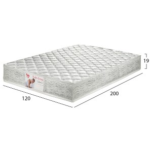 70843 ΣΤΡΩΜΑ POCKET SPRING 120x200 ΔΙΠΛΗΣ ΟΨΗΣ HM309.08 HOMEMARKT