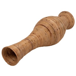70859 ΔΙΑΚΟΣΜΗΤΙΚΟ ΒΑΖΟ ΔΑΠΕΔΟΥ HM7852 RATTAN ΣΕ ΦΥΣΙΚΟ Φ30x100Yεκ.