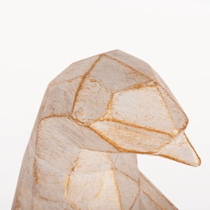 70864 ΔΙΑΚΟΣΜΗΤΙΚΟ ΔΑΠΕΔΟΥ PENGUIN HM7916 GRC ΣΕ ΛΕΥΚΗ ΠΑΤΙΝΑ ΜΕ ΧΡΥΣΕΣ ΛΕΠΤΟΜΕΡΕΙΕΣ 45x45x100Υεκ.