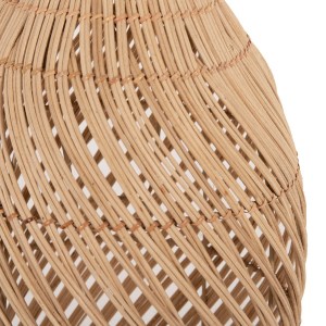 70890 ΦΩΤΙΣΤΙΚΟ ΟΡΟΦΗΣ HM7885 ΚΡΕΜΑΣΤΟ ΑΠΟ RATTAN ΣΕ ΦΥΣΙΚΟ ΧΡΩΜΑ Φ23x148Yεκ.