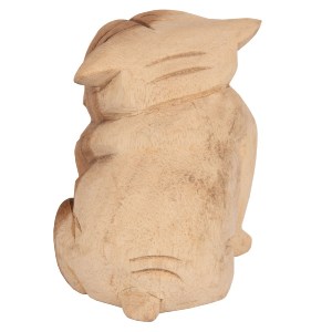 70915 ΕΠΙΤΡΑΠΕΖΙΟ ΔΙΑΚΟΣΜΗΤΙΚΟ DOZER BULLDOG ΞΥΛΟ SUAR ΣΕ ΦΥΣΙΚΟ ΧΡΩΜΑ HM7923 9x8x12Y εκ.