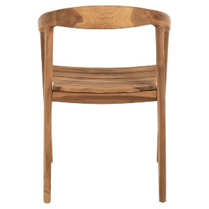 70988 ΠΟΛΥΘΡΟΝΑ DEUS HM9621 ΞΥΛΟ TEAK 54x56x76Yεκ.
