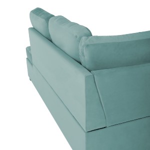71023 ΚΑΝΑΠΕΣ ΚΡΕΒΑΤΙ JADE HM3144.04R ΔΕΞΙΑ ΓΩΝΙΑ ΒΕΡΑΜΑΝ ΒΕΛΟΥΔΟ 250x80-180x73-88Υεκ.
