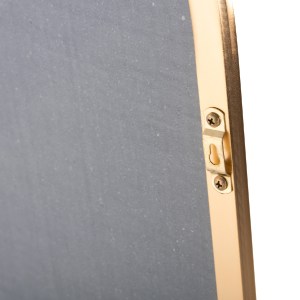 71127 ΚΑΘΡΕΠΤΗΣ ΔΑΠΕΔΟΥ JOELY HM9578.30 ΣΚΕΛΕΤΟΣ ΑΛΟΥΜΙΝΙΟΥ ΣΕ ΧΡΥΣΟ ΧΡΩΜΑ 40x31x160Υεκ.