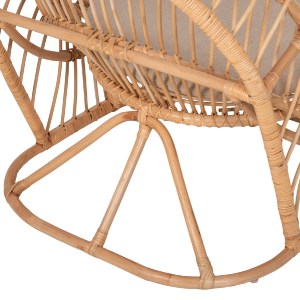 71129 ΠΟΛΥΘΡΟΝΑ ENTROPY HM9840.01 RATTAN ΦΥΣΙΚΟ ΜΕ ΕΚΡΟΥ ΜΑΞΙΛΑΡΙ 80x97x85Υεκ.