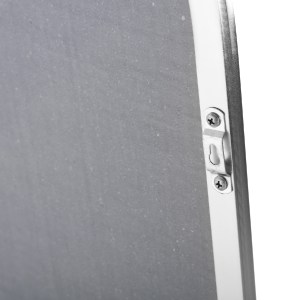 71158 ΚΑΘΡΕΠΤΗΣ ΔΑΠΕΔΟΥ JOELY HM9578.40 ΣΚΕΛΕΤΟΣ ΑΛΟΥΜΙΝΙΟΥ ΣΕ ΑΣΗΜΙ ΧΡΩΜΑ 40x31x160Υεκ.