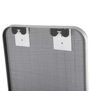 71162 ΚΑΘΡΕΠΤΗΣ ΔΑΠΕΔΟΥ ΒOELY HM9577.40 ΣΚΕΛΕΤΟΣ ΑΛΟΥΜΙΝΙΟΥ ΣΕ ΑΣΗΜΙ ΧΡΩΜΑ 40x35x160Υεκ.