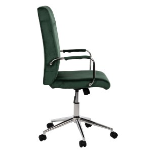 71191 ΚΑΡΕΚΛΑ ΓΡΑΦΕΙΟΥ JOSEF HM1181.03 ΚΥΠΑΡΙΣΣΙ ΒΕΛΟΥΔΟ-INOX ΒΑΣΗ 58x61x105-113Yεκ.