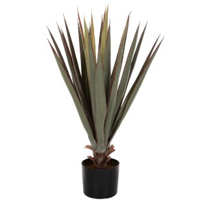 71229 ΔΙΑΚΟΣΜΗΤΙΚΟ ΣΥΝΘΕΤΙΚΟ ΦΥΤΟ HM7985 SISAL AGAVE ΣΕ ΓΛΑΣΤΡΑ  Φ13,5x13-76Υεκ.