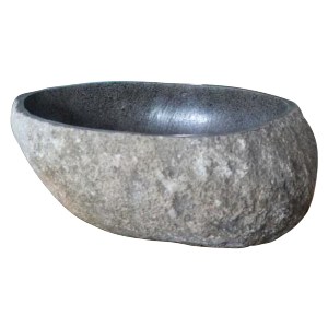 71248 ΝΕΡΟΧΥΤΗΣ STONE SINK ΛΑΞΕΥΜΕΝΗ ΠΕΤΡΑ ΓΚΡΙ ΑΠΟΧΡΩΣΗ 50-60εκ.ΗΜ4193