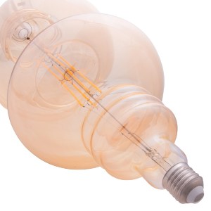 71284 ΛΑΜΠΤΗΡΑΣ JHD-Y1180 LED FILAMENT 8W E27 3000K GOLD COLOR DIMMABLE HM4053.02