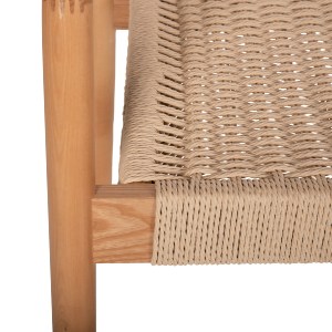 71328 ΠΟΛΥΘΡΟΝΑ HM9874 ΞΥΛΟ ΦΡΑΞΙΝΟΣ ΚΑΙ PAPER ROPE 57x54x78Yεκ.