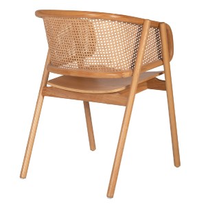 71332 ΠΟΛΥΘΡΟΝΑ KENLEE HM9872 ΦΡΑΞΙΝΟΣ ΚΑΙ ΦΥΣΙΚΟ RATTAN RATTAN ΣΕ ΦΥΣΙΚΟ 57,5x55x81Yεκ.