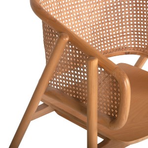 71332 ΠΟΛΥΘΡΟΝΑ KENLEE HM9872 ΦΡΑΞΙΝΟΣ ΚΑΙ ΦΥΣΙΚΟ RATTAN RATTAN ΣΕ ΦΥΣΙΚΟ 57,5x55x81Yεκ.