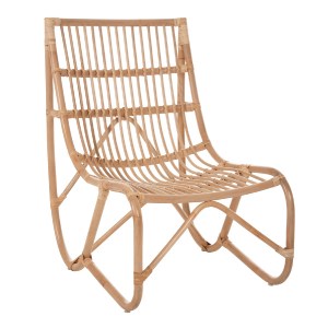 71333 ΠΟΛΥΘΡΟΝΑ GRINN HM9815.01 ΡΑΒΔΟΙ RATTAN ΣΕ ΦΥΣΙΚΟ 60x85x93Yεκ.