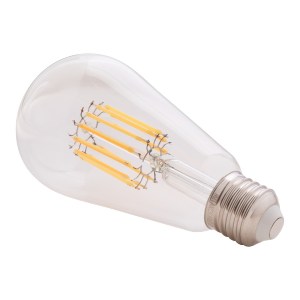 71337 ΛΑΜΠΤΗΡΑΣ HM4189.01 LED FILAMENT 12W E27 3000K ΔΙΑΦΑΝΟΣ