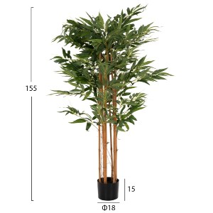 71442 ΔΙΑΚΟΣΜΗΤΙΚΟ ΣΥΝΘΕΤΙΚΟ ΦΥΤΟ HM4003 BAMBOO ΣΕ ΓΛΑΣΤΡΑ 155Υεκ.