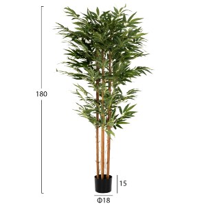 71443 ΔΙΑΚΟΣΜΗΤΙΚΟ ΣΥΝΘΕΤΙΚΟ ΦΥΤΟ HM4004 BAMBOO ΣΕ ΓΛΑΣΤΡΑ 180Υεκ.