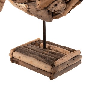 71444 ΕΠΙΤΡΑΠΕΖΙΟ ΔΙΑΚΟΣΜΗΤΙΚΟ ΨΑΡΙ HM4271 DRIFTWOOD ΣΕ ΦΥΣΙΚΟ 40x12x40Υ εκ.