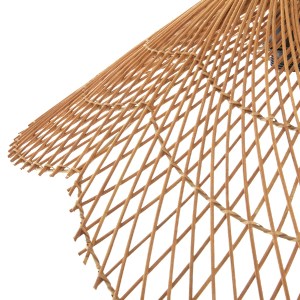 71573 ΦΩΤΙΣΤΙΚΟ ΟΡΟΦΗΣ ΚΡΕΜΑΣΤΟ HM7878.01 RATTAN ΣΕ ΜΠΕΖ ΤΗΣ ΑΜΜΟΥ ΧΡΩΜΑ Φ58,5x31Yεκ