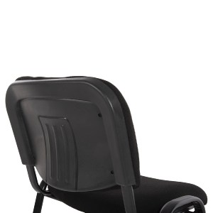 71616 ΚΑΡΕΚΛΑ JANISHA HM1010.11 HOMEMARKT ΜΕ ΥΦΑΣΜΑ ΜΑΥΡΟ 53,5x59x77Υεκ.