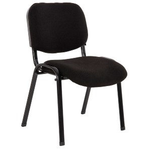 71616 ΚΑΡΕΚΛΑ JANISHA HM1010.11 HOMEMARKT ΜΕ ΥΦΑΣΜΑ ΜΑΥΡΟ 53,5x59x77Υεκ.