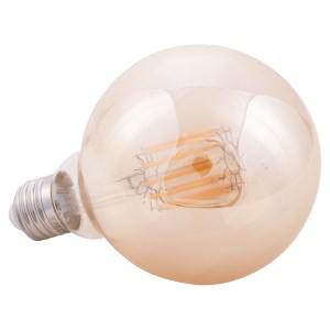 71640 ΛΑΜΠΤΗΡΑΣ GLOBO LED FILAMENT 12W E27 3000K ΧΡΥΣΟ HM4049.02
