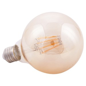 71641 ΛΑΜΠΤΗΡΑΣ GLOBO LED FILAMENT 8W E27 3000K ΧΡΥΣΟ DIMMABLE HM4050.02