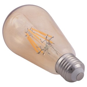 71643 ΛΑΜΠΤΗΡΑΣ HM4188.02 LED FILAMENT 8W E27 DIMMABLE 3000K GOLD