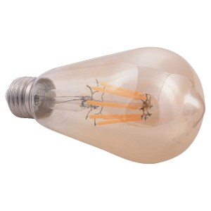 71643 ΛΑΜΠΤΗΡΑΣ HM4188.02 LED FILAMENT 8W E27 DIMMABLE 3000K GOLD