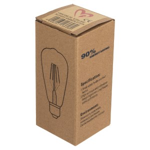 71643 ΛΑΜΠΤΗΡΑΣ HM4188.02 LED FILAMENT 8W E27 DIMMABLE 3000K GOLD