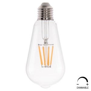 71644 ΛΑΜΠΤΗΡΑΣ HM4188.01 LED FILAMENT 8W E27 DIMMABLE 3000K ΔΙΑΦΑΝΟΣ