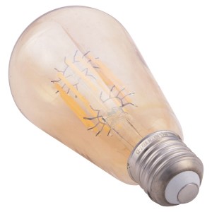 71646 ΛΑΜΠΤΗΡΑΣ HM4189.02 LED FILAMENT 12W E27 3000K GOLD