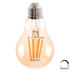 71665 ΛΑΜΠΤΗΡΑΣ HM4045 LED FILAMENT 8W E27 3000K GOLD DIMMABLE