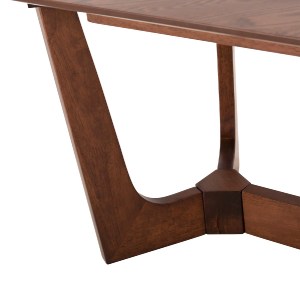 71742 ΤΡΑΠΕΖΙ ΣΑΛΟΝΙΟΥ RIMER HM9743 MDF ΜΕ ΚΑΠΛΑΜΑ ΦΡΑΞΙΝΟΥ ΣΕ ΚΑΡΥΔΙ ΧΡΩΜΑ 120X60x45Yεκ.
