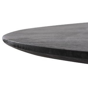 71788 ΤΡΑΠΕΖΙ ΤΡΑΠΕΖΑΡΙΑΣ FRANTZ HM9457.12 ΜΑΣΙΦ MINDI ΞΥΛΟ ΣΕ ΜΑΥΡΟ Φ150x75Υεκ