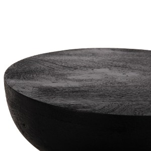 71801 ΣΚΑΜΠΟ ΣΤΡΟΓΓΥΛΟ SCALLOP HM9702 ΜΑΣΙΦ MANGO ΣΕ ΣΕ ΜΑΥΡΟ ΧΡΩΜΑ Φ35x45Υεκ.