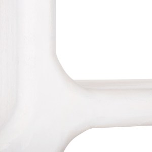71806 ΒΙΒΛΙΟΘΗΚΗ HANDYR HM9707 ΜΑΣΙΦ ΞΥΛΟ MANGO ΣΕ ΛΕΥΚΟ ΧΡΩΜΑ 100x35x165Yεκ.